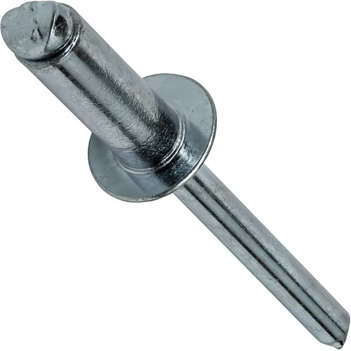 Pop rivets all steel dome - dome, head