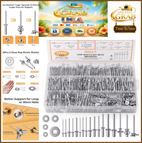 Pop rivets trifold - pop, &