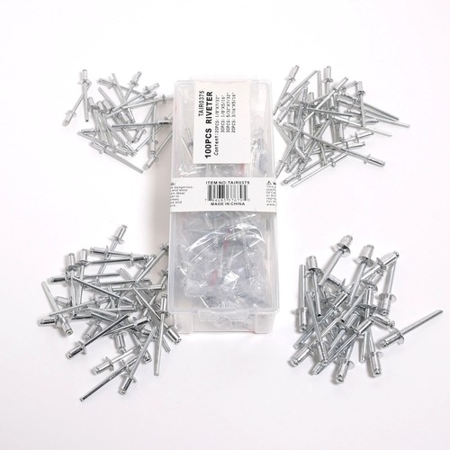 100 pop rivets assortment - pc.,